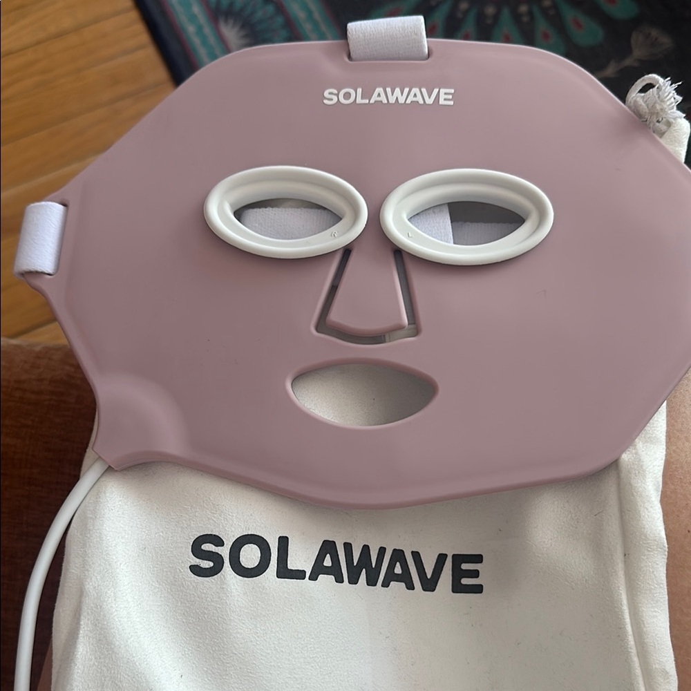 Solawave Pink LED Face Mask
